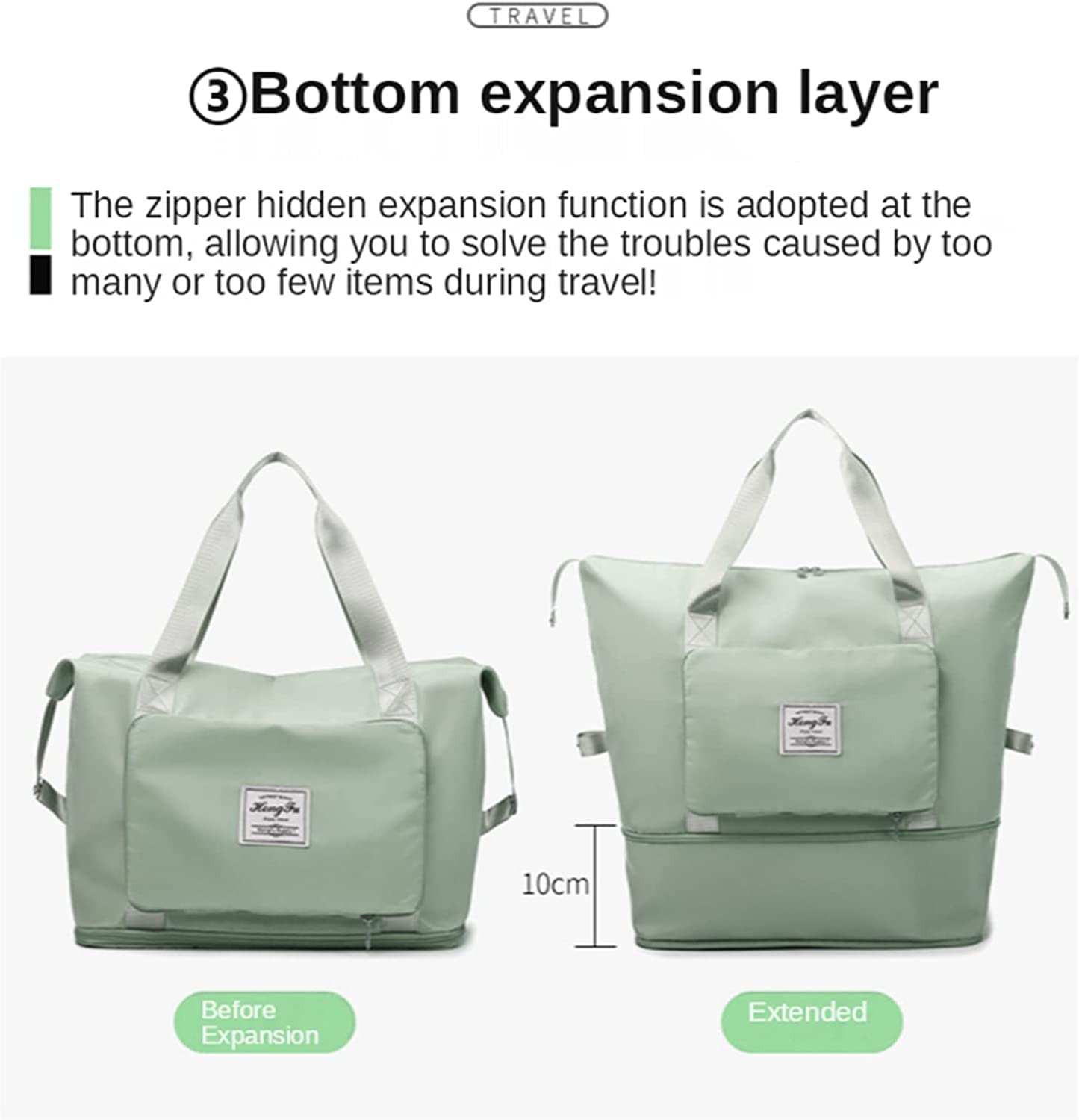 Bag Duffle Bags Waterproof for Travel Women Luggage Bags for Travelling Large Capacity Folding Bag Lightweight Weekender Shoulder Bag with Dry & Wet Pocket Tote Handbag Multicolour Bag Duffle Bags Waterproof for Travel Women Luggage Bags for Travelling Large Capacity Folding Bag Lightweight Weekender Shoulder Bag with Dry & Wet Pocket Tote Handbag Multicolour